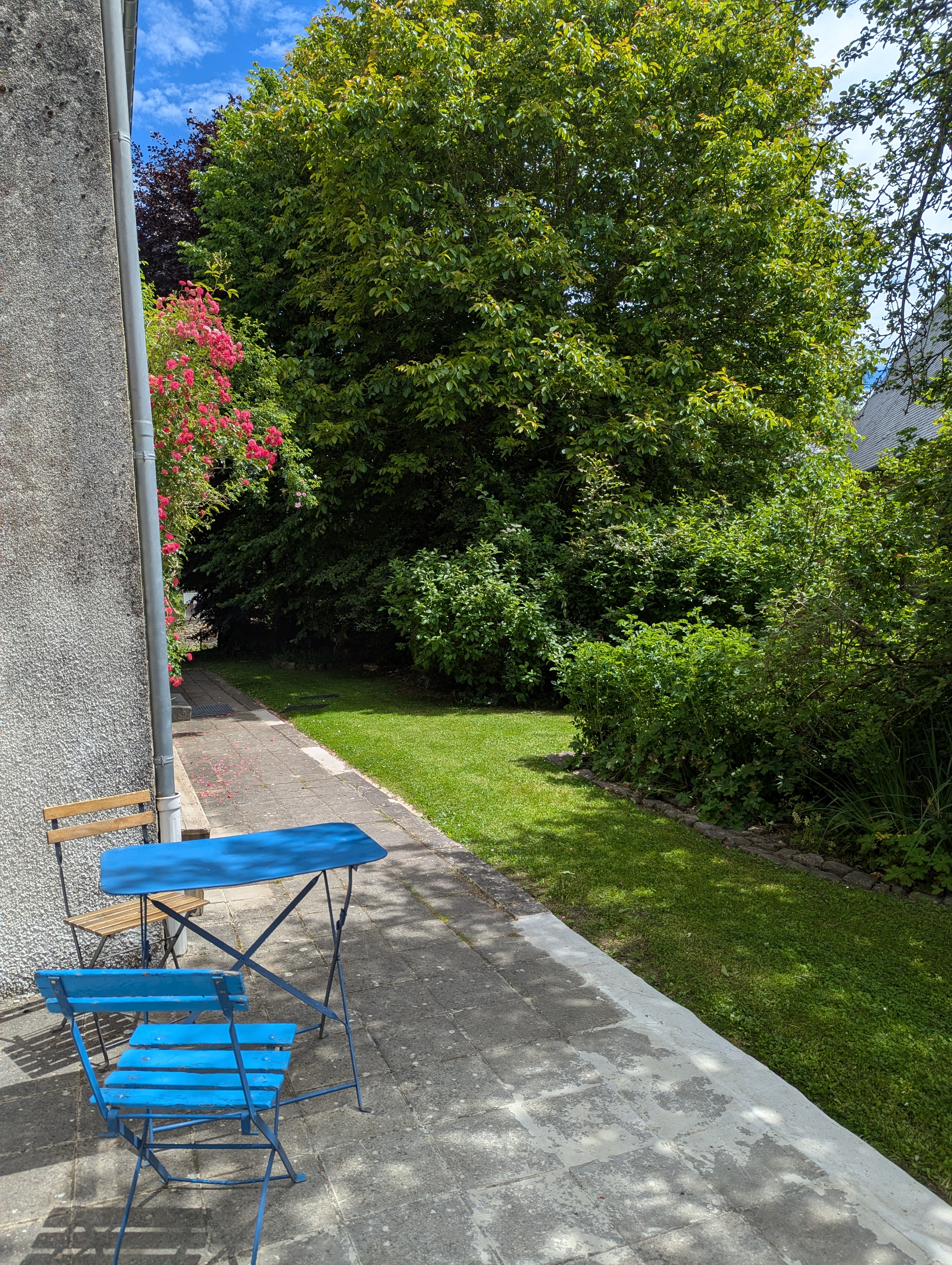Petite terrasse déplaçable